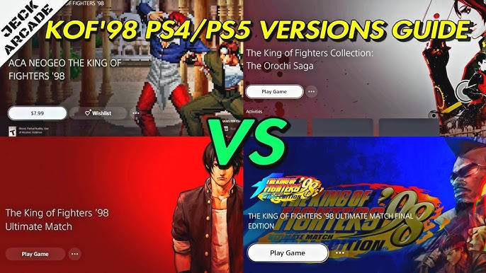 The King of Fighters '98 Ultimate Match [Final Edition] (English) for  PlayStation 4