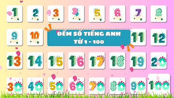 Đếm số tiếng Anh từ 1 - 100 cùng Khủng long | Count Numbers 1 to 100 with Dinosaurs | Oh Vui Kids