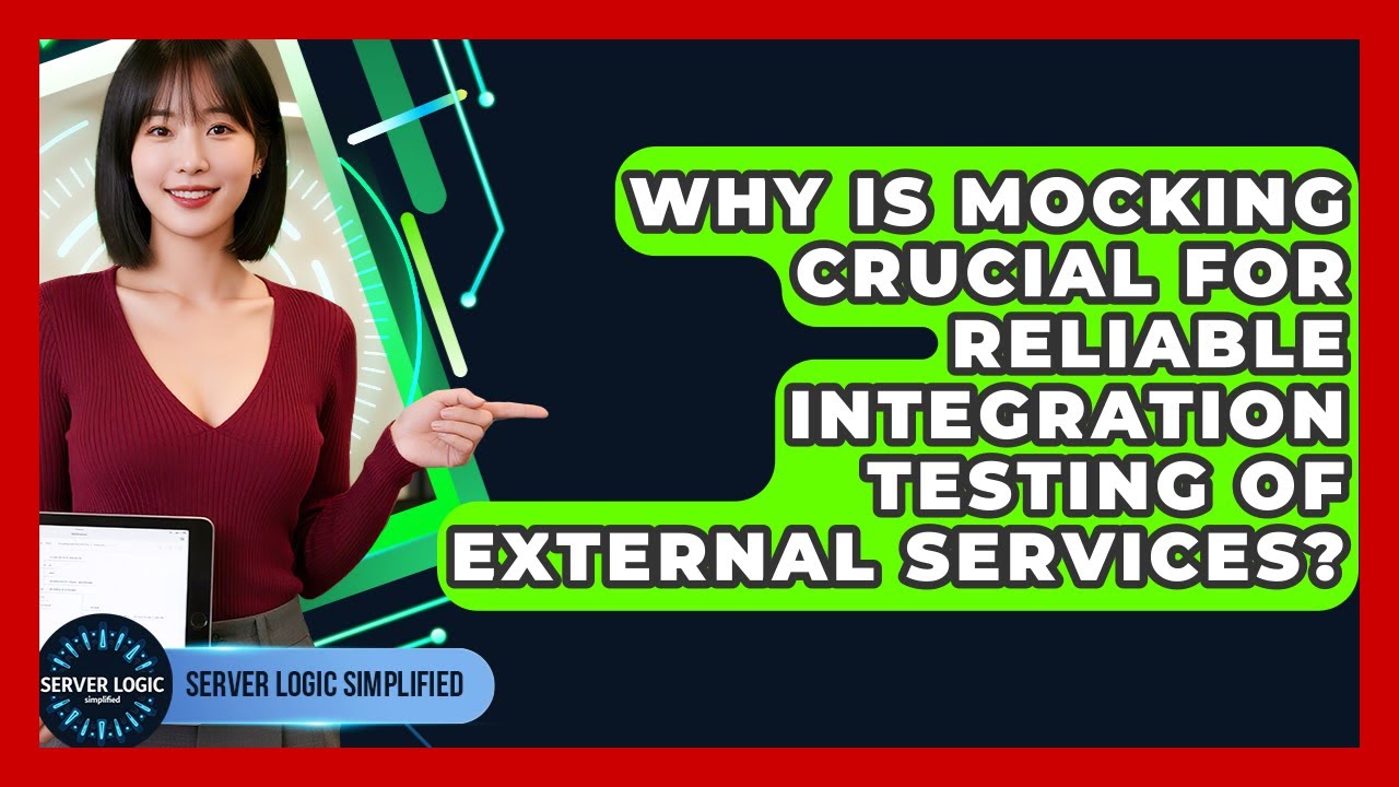 Why Is Mocking Crucial For Reliable Integration Testing Of External ...