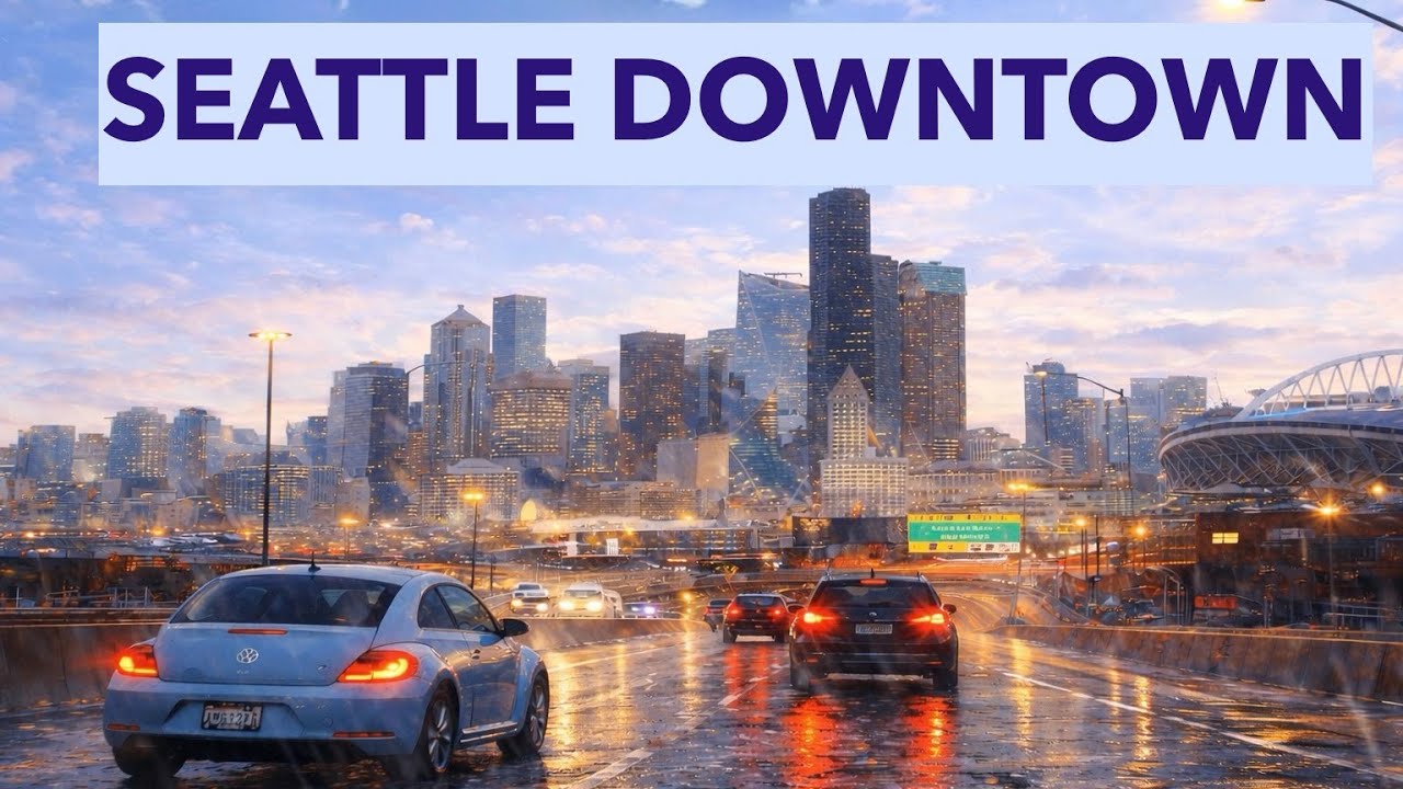 What Seattle Feels Like in the Rain? | POV Drive