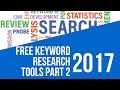 Free Keyword Research Tools (Niche Keyword Research) Part 2