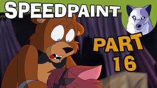 Preview! Five Nights At Freddy's (Part 16) - Speedpaint Animation [Tony Crynight]