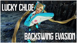 Lucky Chloes Evasive Backswing Blow Tech