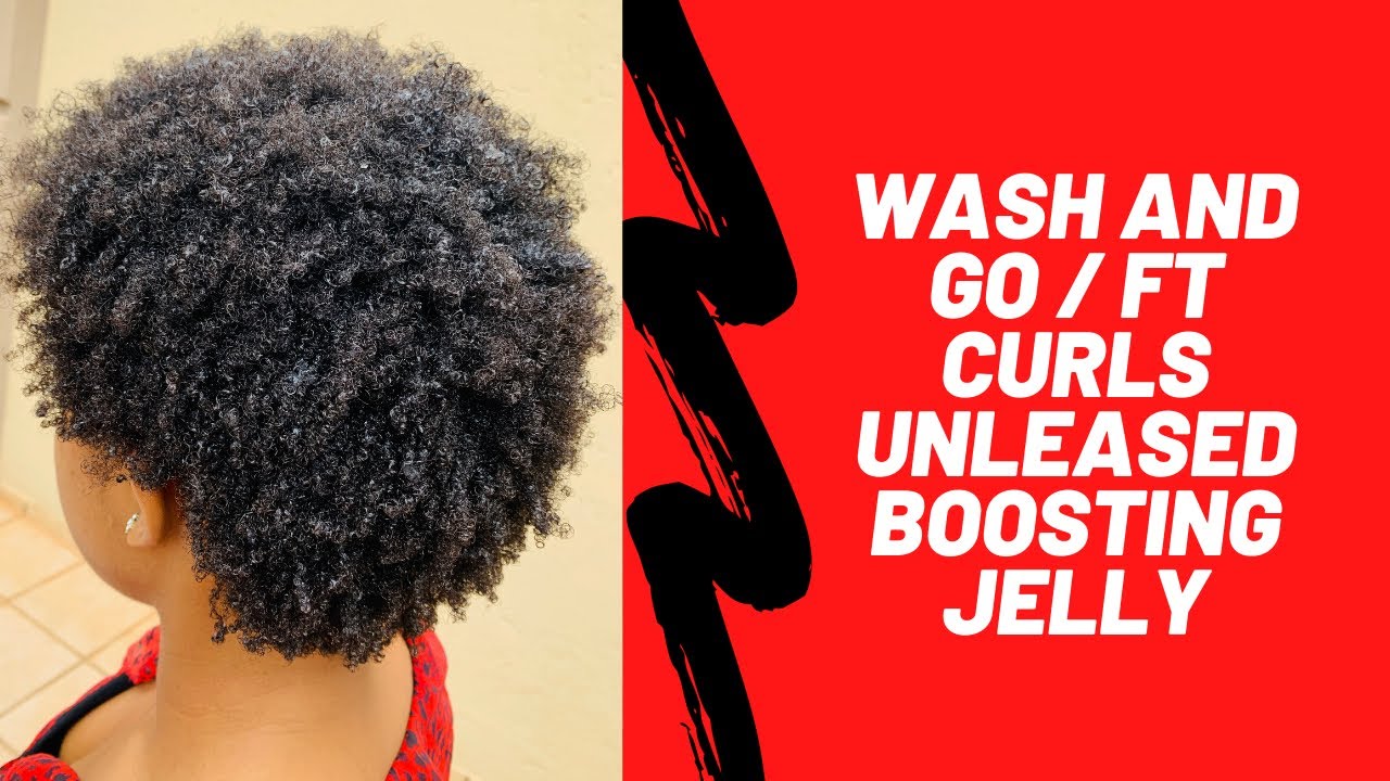 WASH AND GO || CURLS UNLEASHED CURL BOOSTING JELLY REVIEW || DEFINED CURLS || SOUTH AFRICAN YOUTUBER