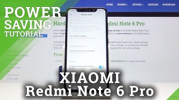 How to Activate Power Saving Mode in Xiaomi Redmi Note 6 Pro – Enable Battery Saver