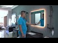 Gasdum provides you the best led light mirror with bluetooth for the hotel bathroom