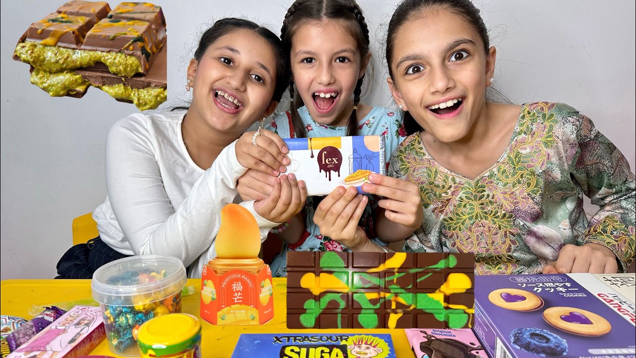 جربنا حلويات غريبة - شوكلاتة دبي