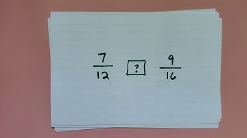 Comparing Fractions Using a Benchmark of 1/2