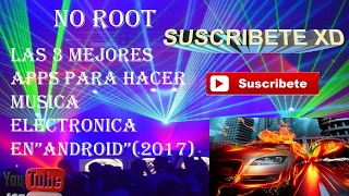 THE 3 BEST APPS TO MAKE ELECTRONIC MUSIC IN ANDROID (2017) screenshot 3