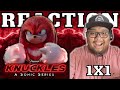 Knuckles 1x1 reaction  the warrior  sonic the hedgehog  paramount