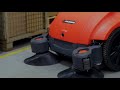 TS900E Pro Battery Floor Sweeper