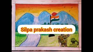How to draw independent day drawing || How to draw Independence day || How to draw republic day flag