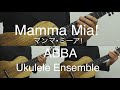 Mamma Mia! マンマ•ミーア　ABBA ukulele ensemble