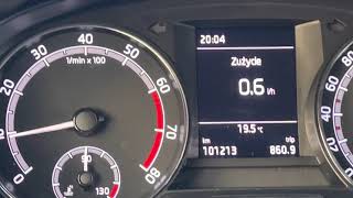 Skoda Rapid 1.0 TSI 🏁RACEBOX🏁test 0-100 km/h, 1/4 mile, 0-160 km/h, 0-400m