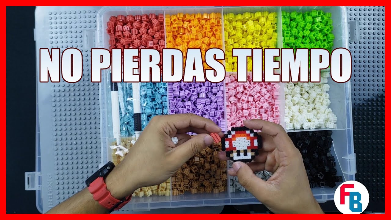 TRUCO para armar figuras de Pixel Blocks MAS RÁPIDO 🔥 Pix Brix - YouTube
