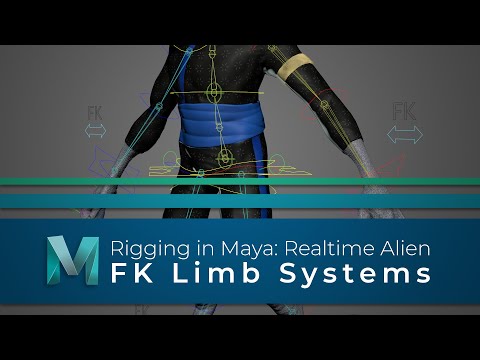 #RiggingInMaya | Part 12 | FK Limbs