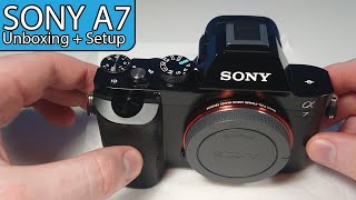 Sony A7 Unboxing + Overview + Setup