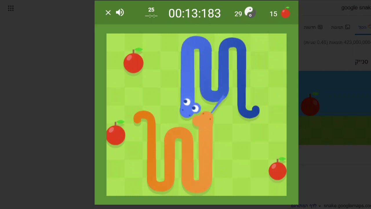 I Beat The Google Snake Speed-Run WORLD RECORD (Ying Yang Mode