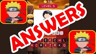 Guess Ninja Shippuden Konoha Level 31 - 40 - All Answers - Walkthrough ( By GuessGame Studio ) screenshot 4