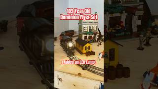 Casselman ON: An E10 18v LED Bulb in an Old American Flyer #1218 Loco! #ogauge #modeltrains