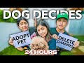 We Let Our Dog Decide What We Do For 24 HOURS! | Ranz and Niana