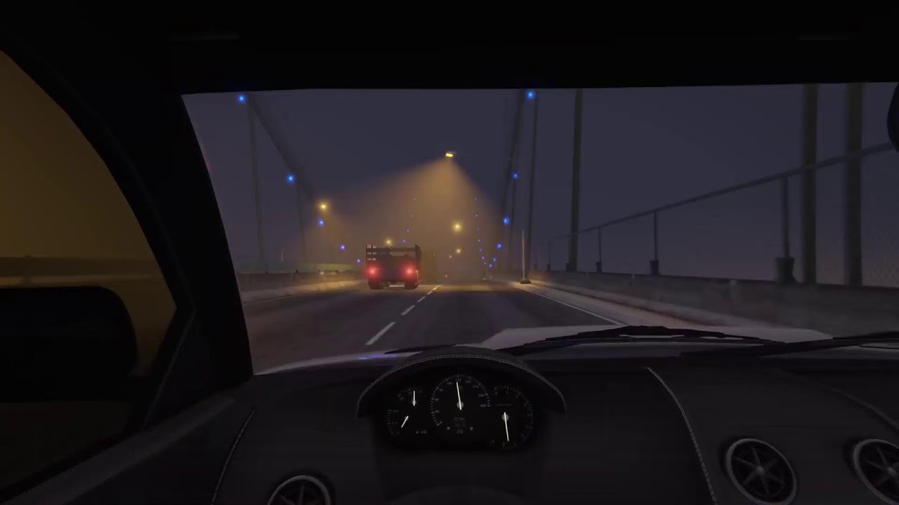 Gta5 swimming through traffic