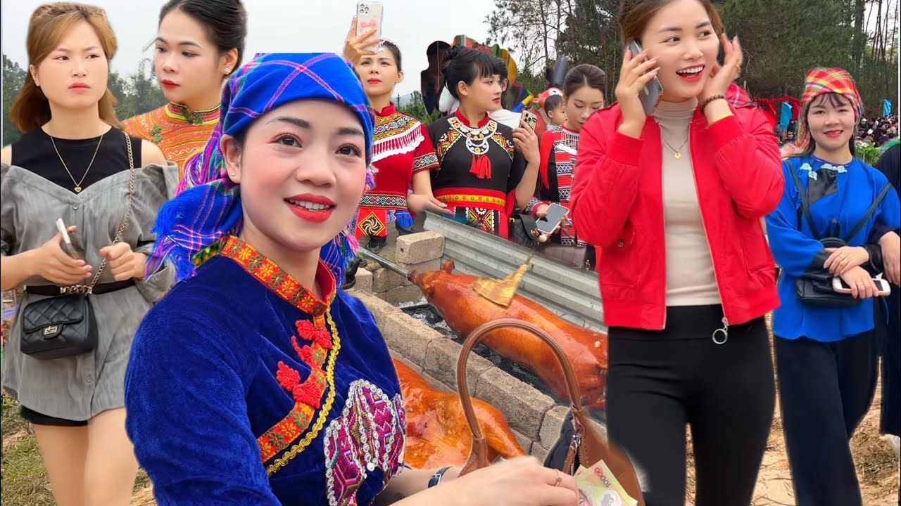 LỄ HỘI TÚ MỊCH - LỘC BÌNH   SÁT TƯỜNG RÀO BIÊN GIỚI