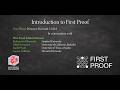 Dan Freed First Proof Introduction 