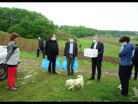 მაღალმთიან დასახლებებში მცხოვრებ დევნილ ოჯახებს დახმარება გადაეცათ