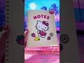 2024 Sanrio Hello Kitty Yellow Spiral Notebook Hard Cover Strawberry Lemon Notes!