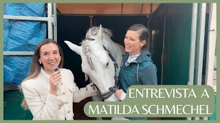 Interview with INTERNATIONAL DRESSAGE AMAZON Matilda SCHMECHEL at SICAB🐴🌿 Laura Raya