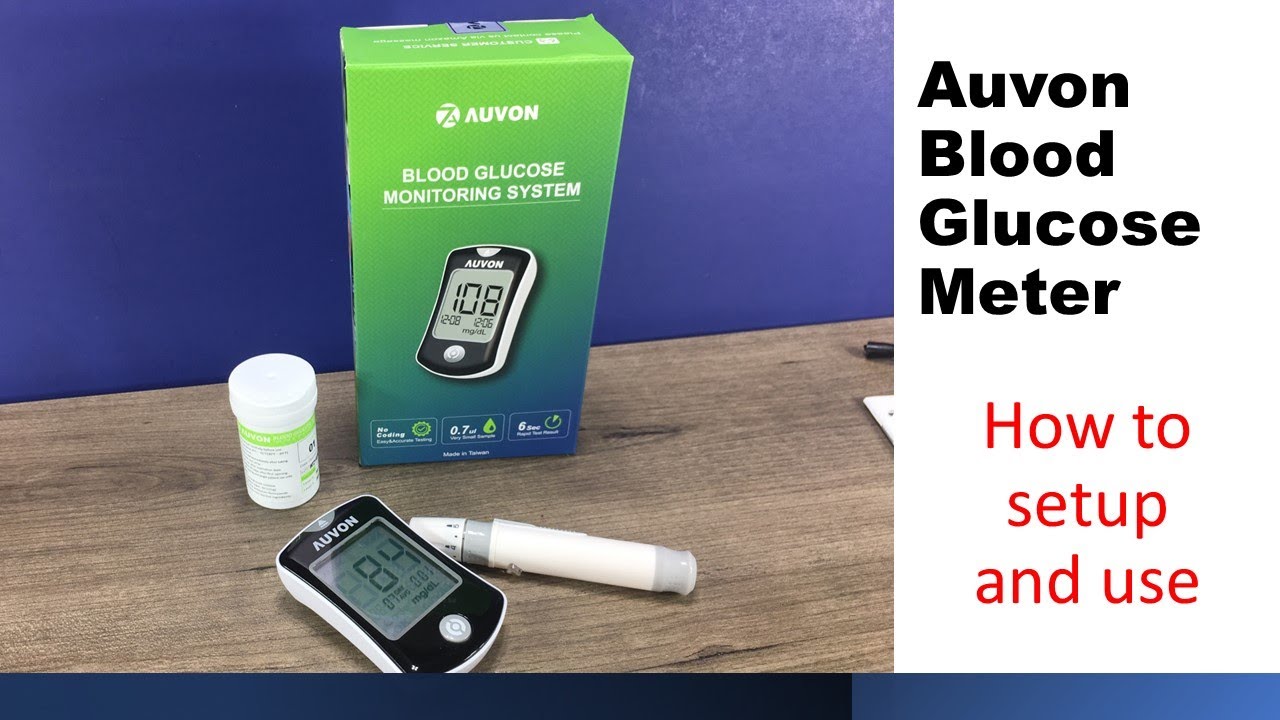 Auvon Blood Glucose Monitoring System Instructions How To Use YouTube Auvon Blood Glucose Monitoring System Instructions How To Use YouTube