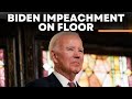 Joe Biden News LIVE | Biden Impeachment LIVE | US Congress | Biden Impeachment Hearing | Times Now