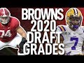 LET'S GRADE THE BROWNS 2020 DRAFT HAUL!