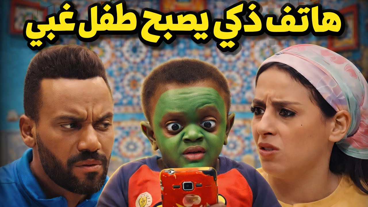 صلاح مبغاش يعطي الهاتف الكادو الهربة 🤣 مع هاد الفاكهة 