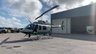 Bell 206 Long Ranger Helicopter startup by DJAM87 1,674 views 4 years ago 1 minute, 22 seconds