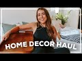 HOME DECOR HAUL! furniture + decor from target, amazon, west elm + more! | 2020