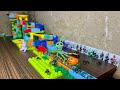 Halloween and marbles, marble run races, Marble Run easy fun