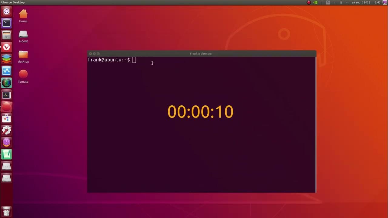 tomato timer Linux YouTube