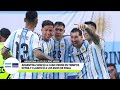 Mau: “ARGENTINA NUNCA SUDÓ TANTO COMO HOY PARA CONSEGUIR UNA VICTORIA MUNDIALISTA”