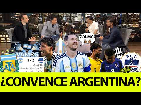 Mau: “ARGENTINA NEVER SWEATED THIS MUCH TO GET A WORLD CUP WIN LIKE THEY DID TODAY”