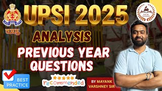 UPSI BATCH 2025 | ANALYSIS OF PREVIOUS YEAR QUESTIONS | RECOMMENDED | LEGAL SUCCESS | 7982730859