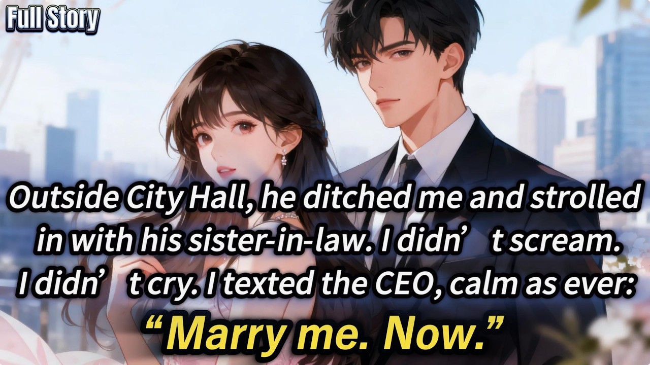 Outside City Hall, he ditched me and strolled in with his sister-in-law. I didn’t scream. I didn’t…