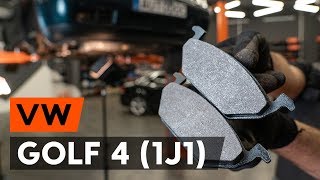 Hur byter man Bromsklossar VW GOLF IV (1J1) - videoguide