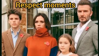 David beckham and his family REACT to LEST WE FORGET