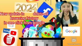 How to delete all history from google account/delete all browsing history in one click 🤔traick screenshot 2