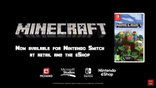 Minecraft Nintendo Switch - Better Together\/Cross-Play Official Trailer!