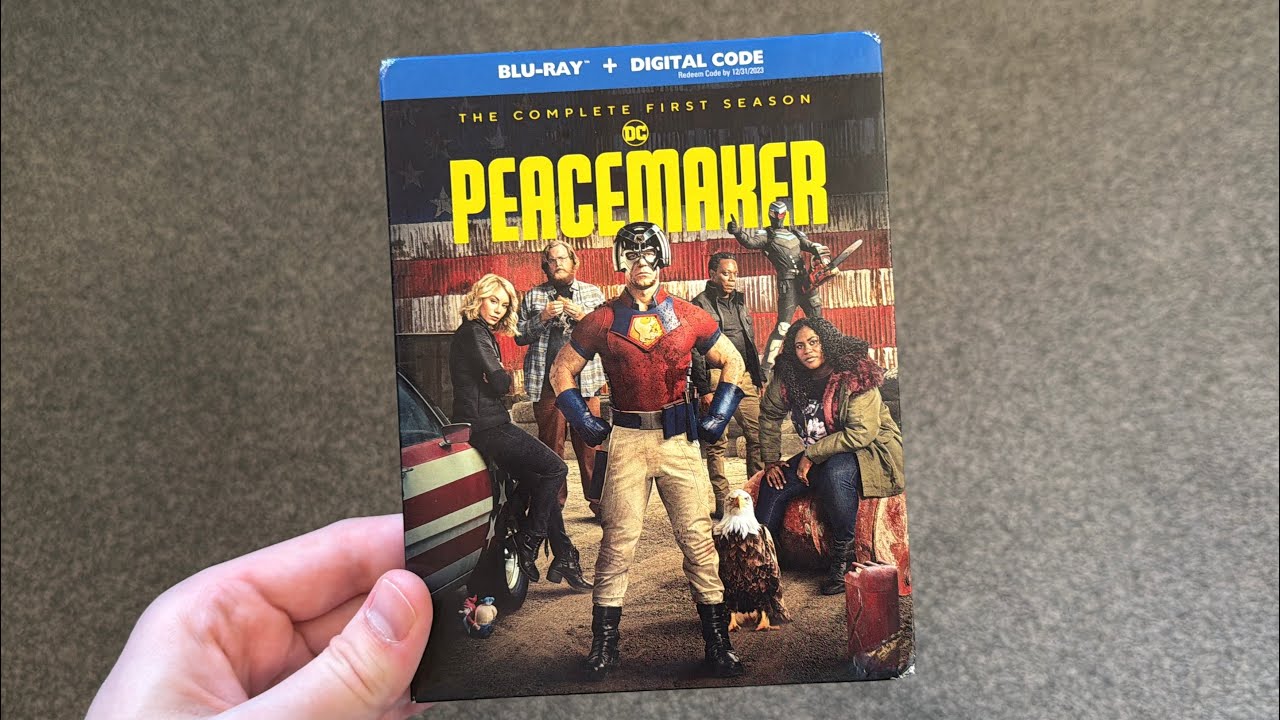 Peacemaker: The Complete 1st Season Blu-ray Unboxing DC - YouTube