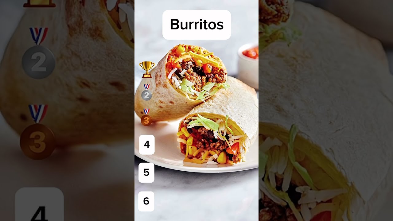 Rank These 6 Foods But You Can T Change And Am Back Guys