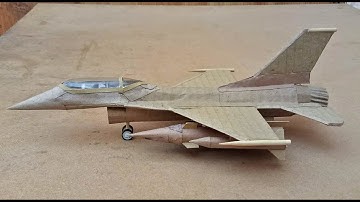 How to make Cardboard Plane F-16 || Simple Easy Project F16